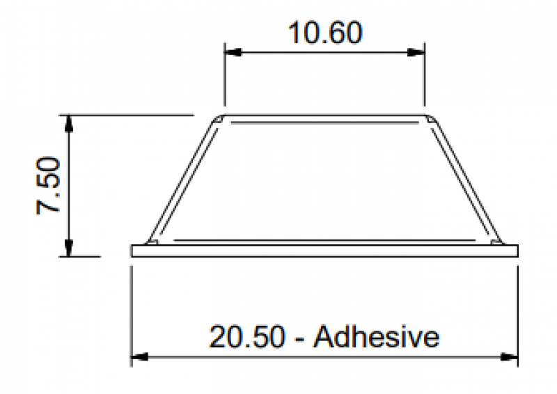 BS 2205 White Bumper | hanak-trade.com